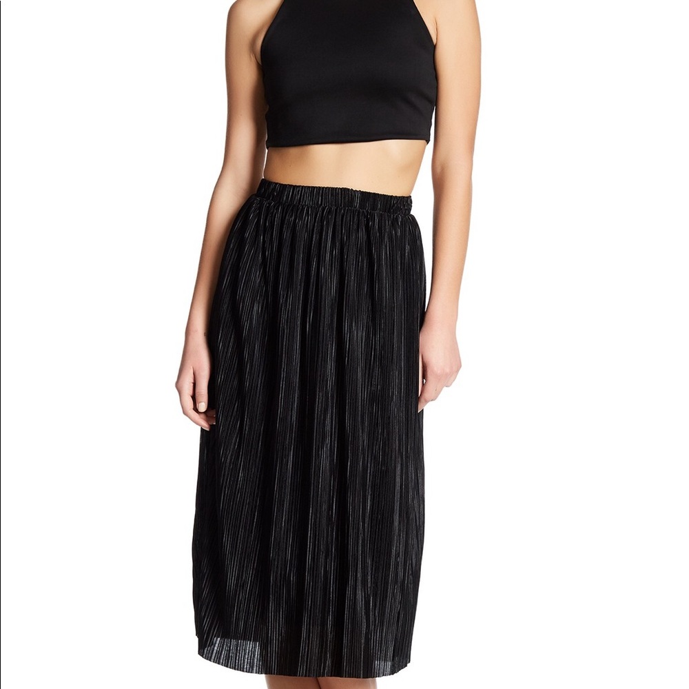 Nordstrom Rack Silky Pleated Skirt